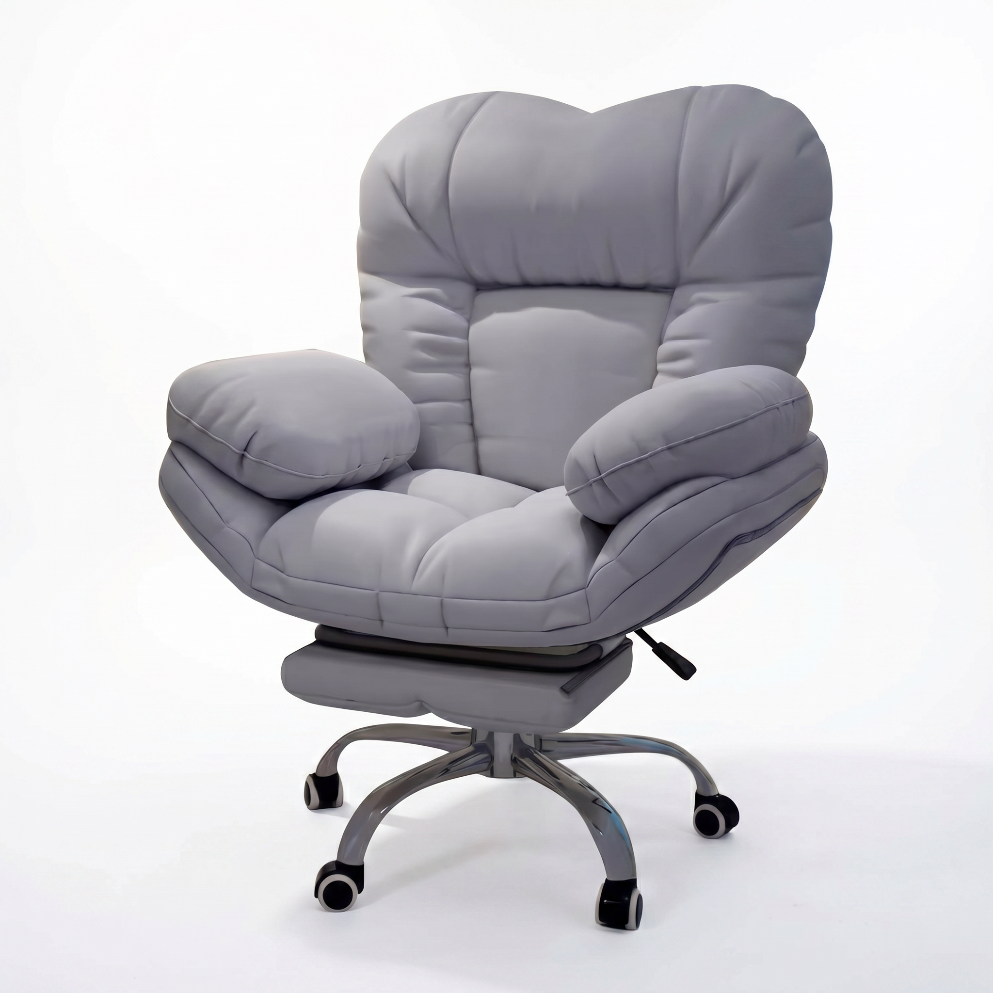 Silla Ergonómica Acolchada Giratoria de Alta Comodidad