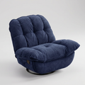 Sillón Relax Giratorio Acolchado Reclinable 360° Chenille